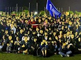 建筑艺术学院在2016年beat365中文官网“长征杯”足球赛中再创佳绩取得五连冠