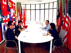 美国西俄勒冈大学副校长来访beat365
