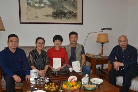 离退处党委组织开展廉洁家访活动